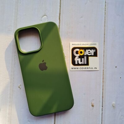 Green Silicon Cover For iPhone