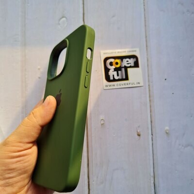 Green Silicon Cover For iPhone