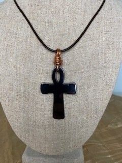 Hematite Ankh