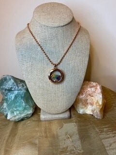 Copper Coated Chakra Locket