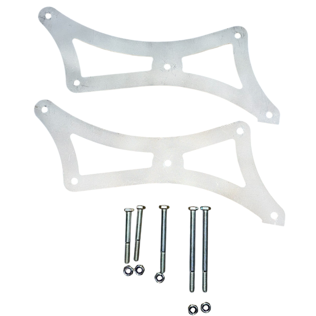 6" Wave Riser with mounting hardware