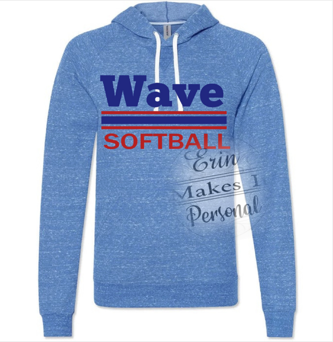 Jerzee Snow Heather Hooded Sweatshirt