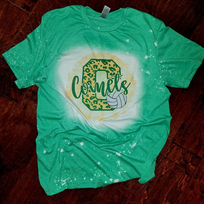 Bleached Gilden Softstyle Comets Volleyball