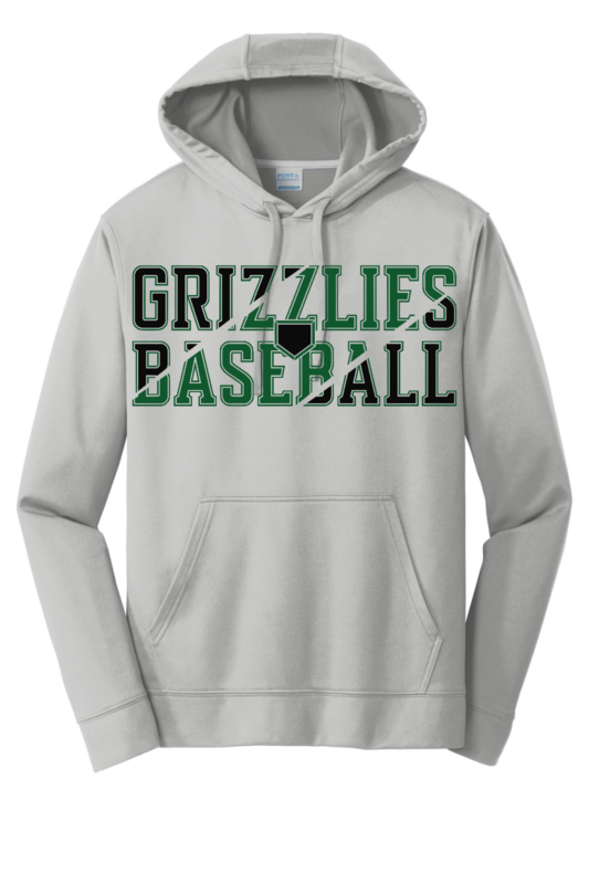 Grizzlies Cooling Performance Vapor Hoodie Plate