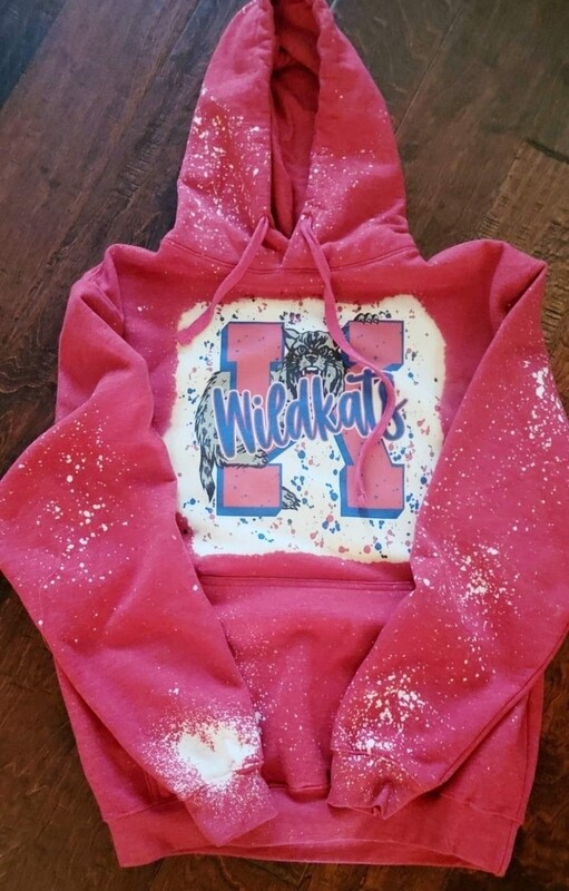 Wildkats Bleached Hoodie