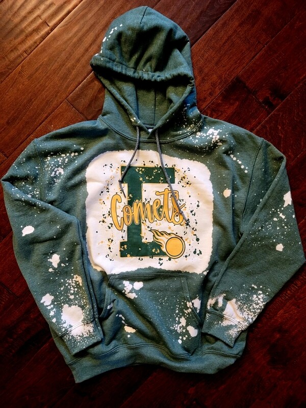 Eastern Comets Bleached Hoodie