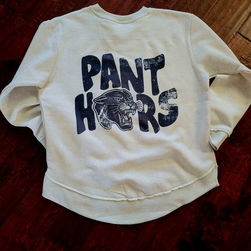 Panthers Distressed Tunic