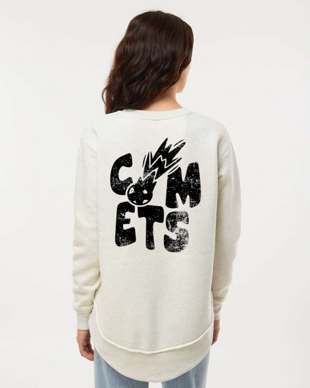 Eastern Comets Distressed Tunic