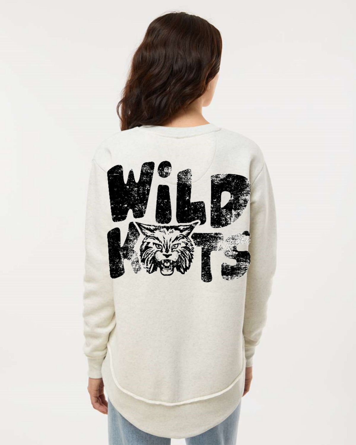 Wildkats Distressed Tunic