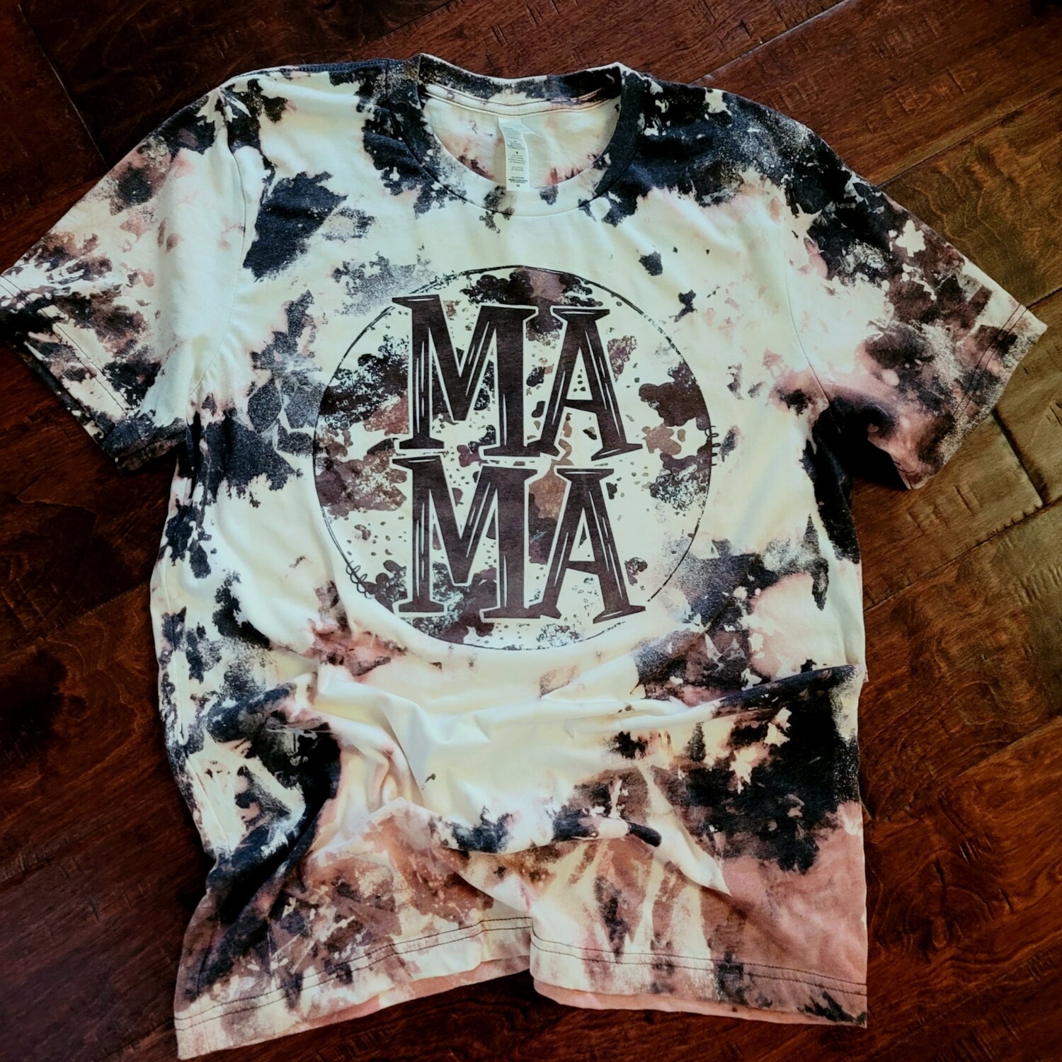 Bleached Cowhide Mama Shirt