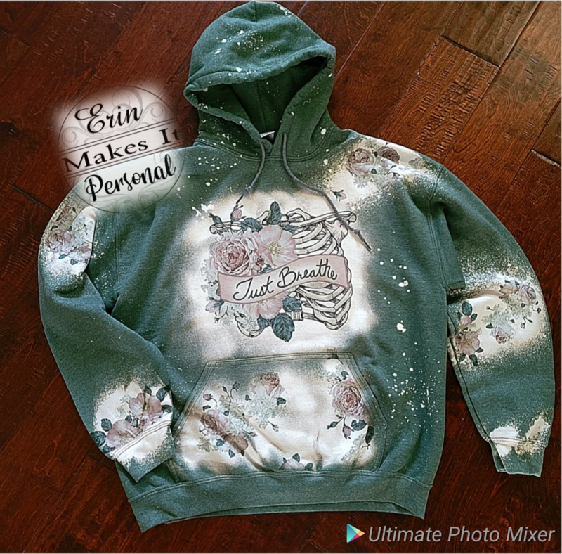 Bleached Just Breathe Hoodie