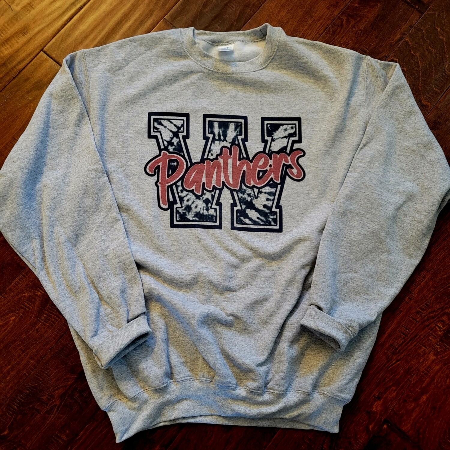 Varsity School Letter Crewneck Sweatshirt