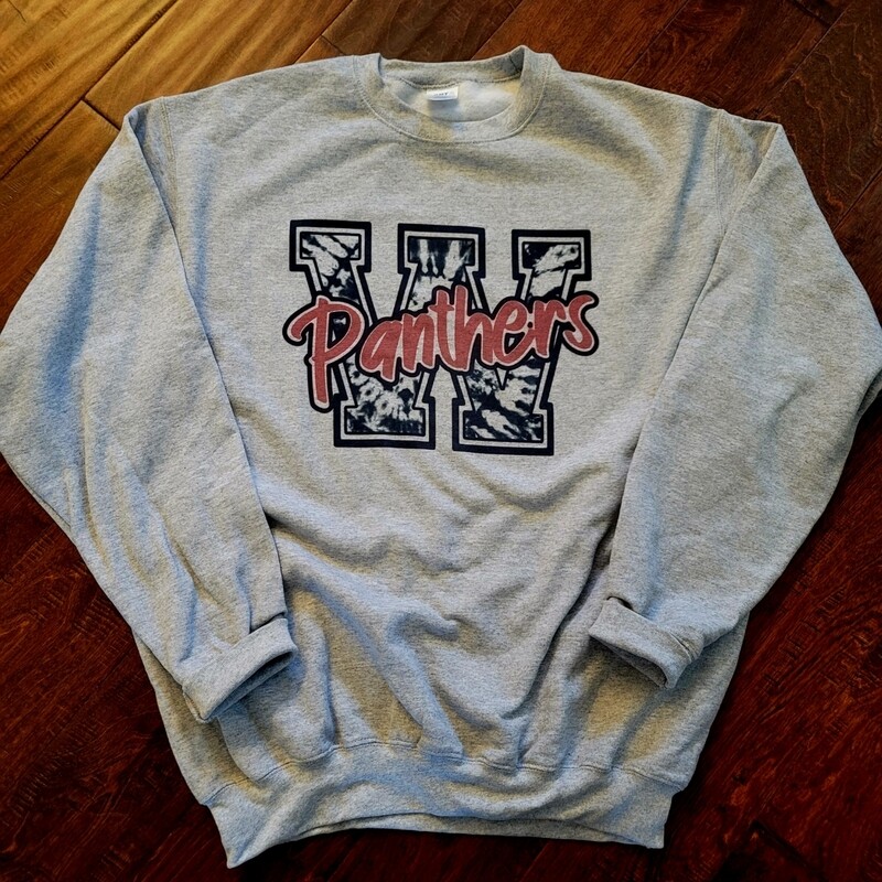 Varsity School Letter Crewneck Sweatshirt