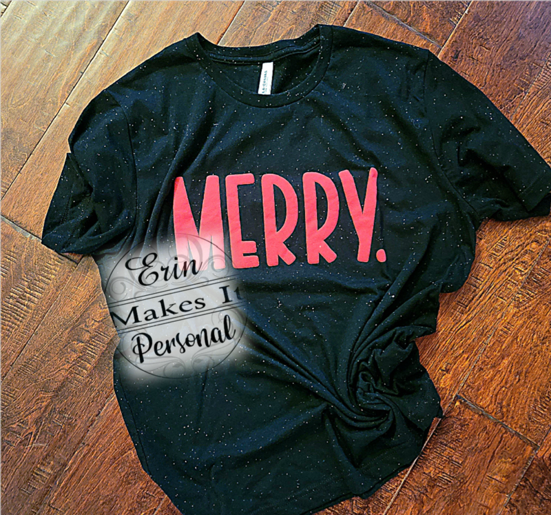 Texture Speckled Merry shirt