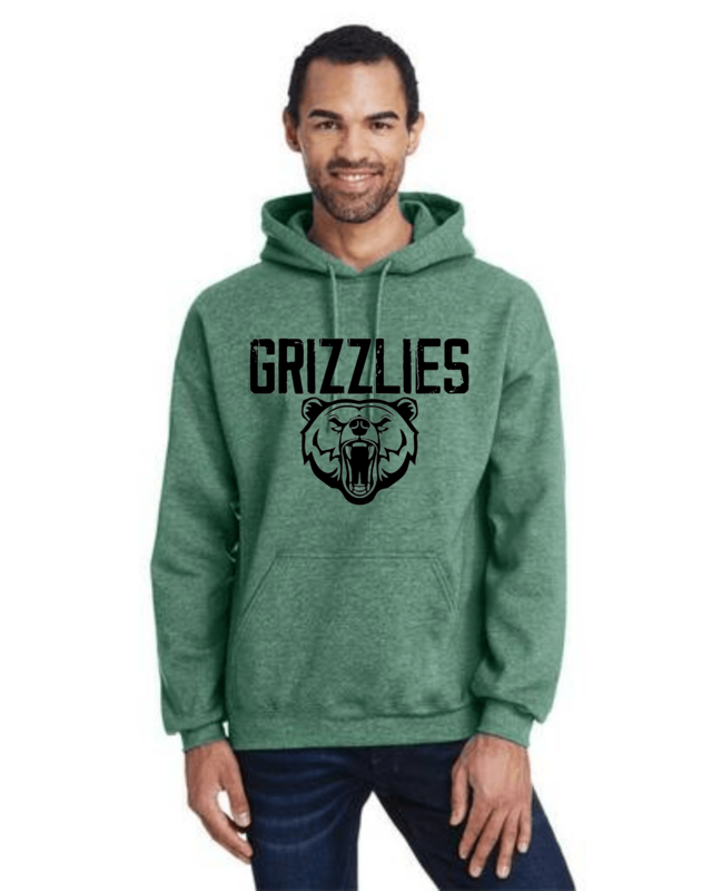 Grizzlies Gildan Heavy Blend Hooded Sweatshirt