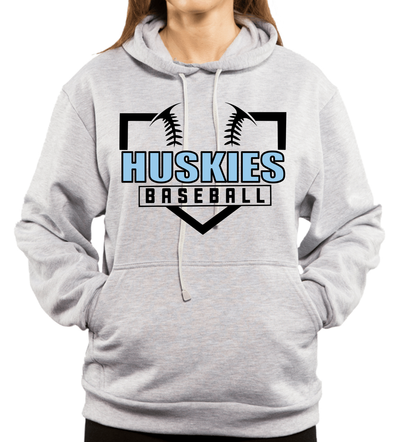 Huskies Baseball Ball/Plate Vapor Apparel