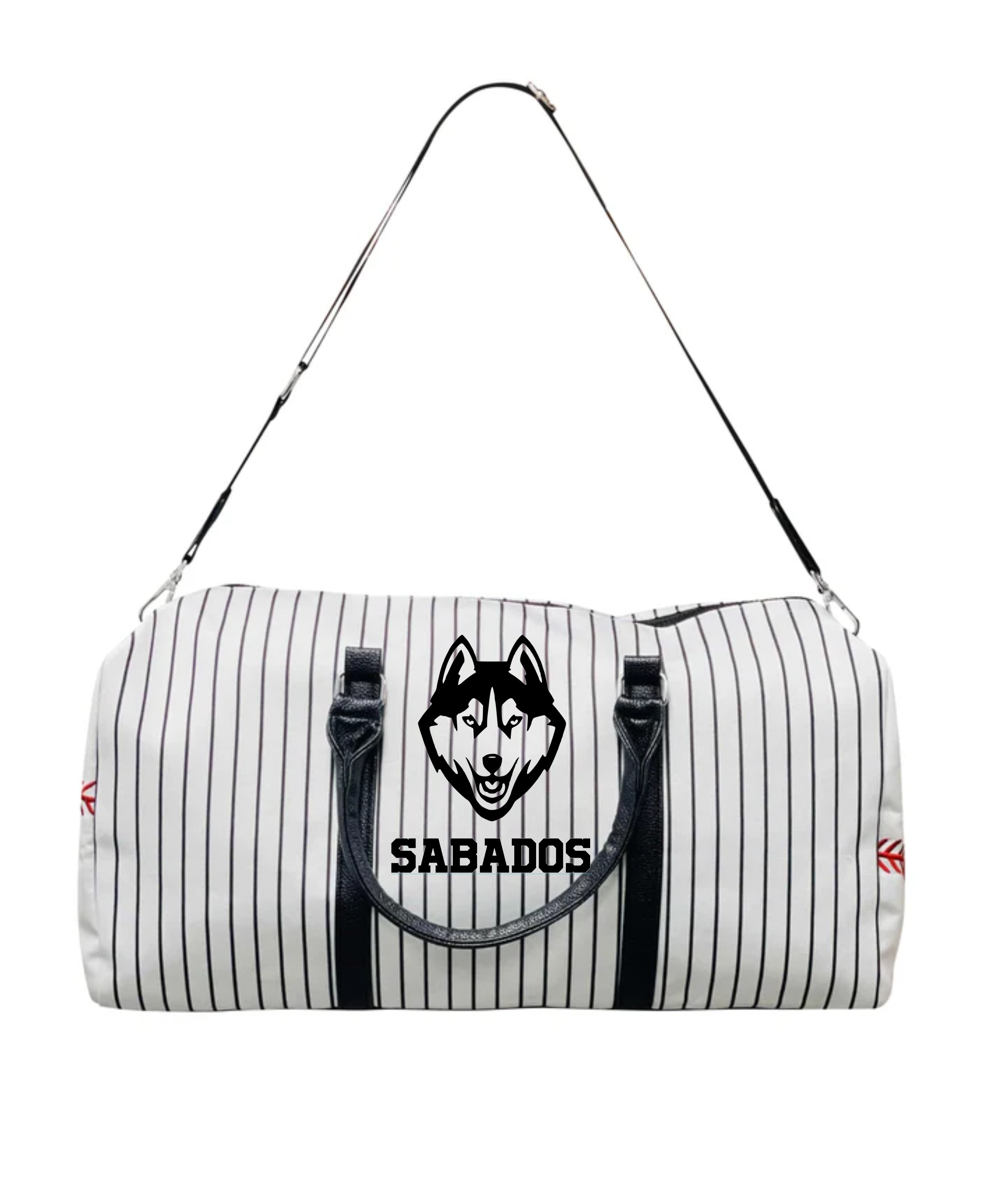 Huskies Mom Travel Duffle Bag