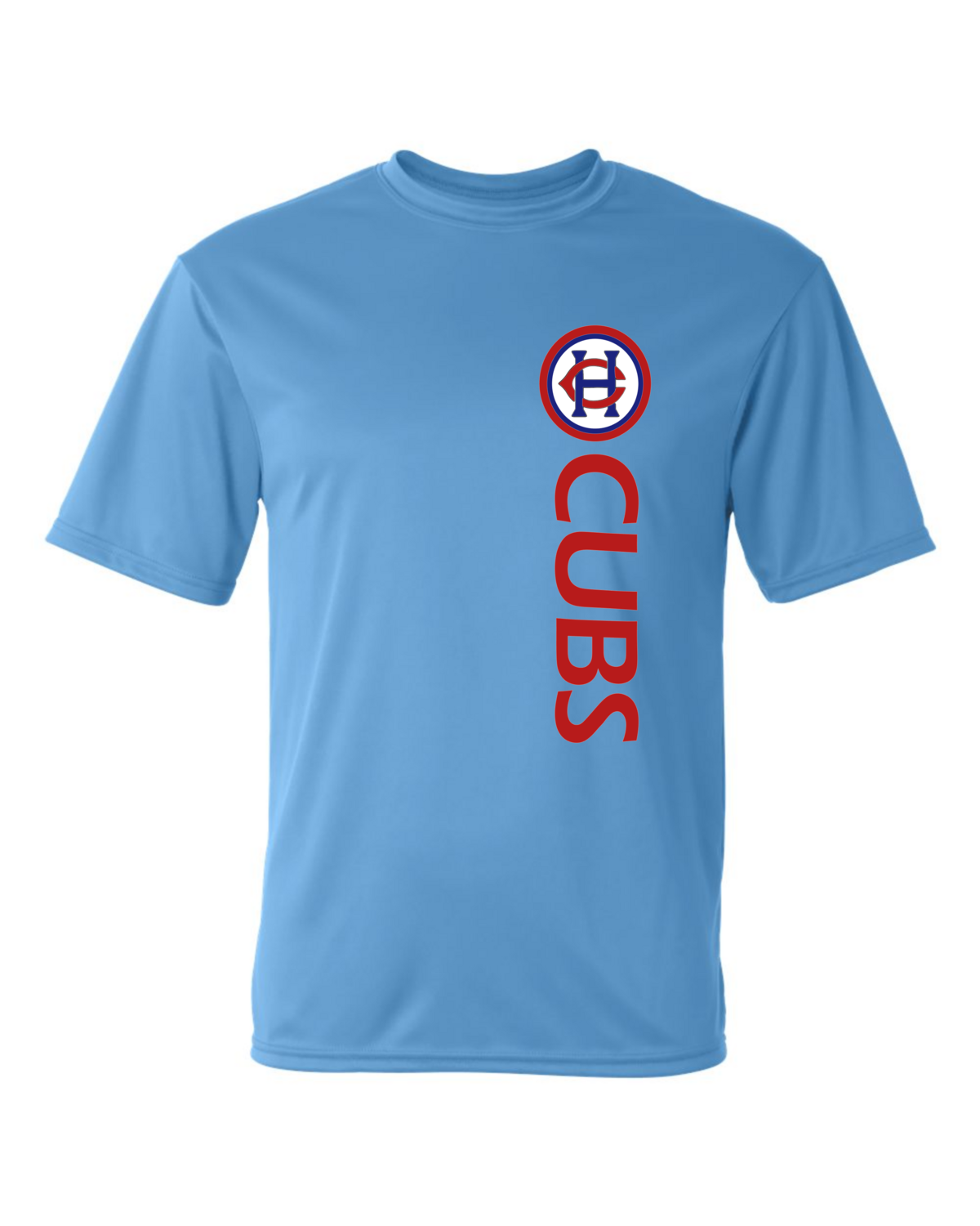 HOCO Cubs blue Performance vertical Logo