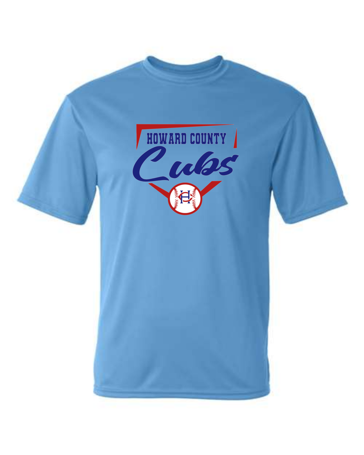 HOCO Cubs plate  Performance ball Logo