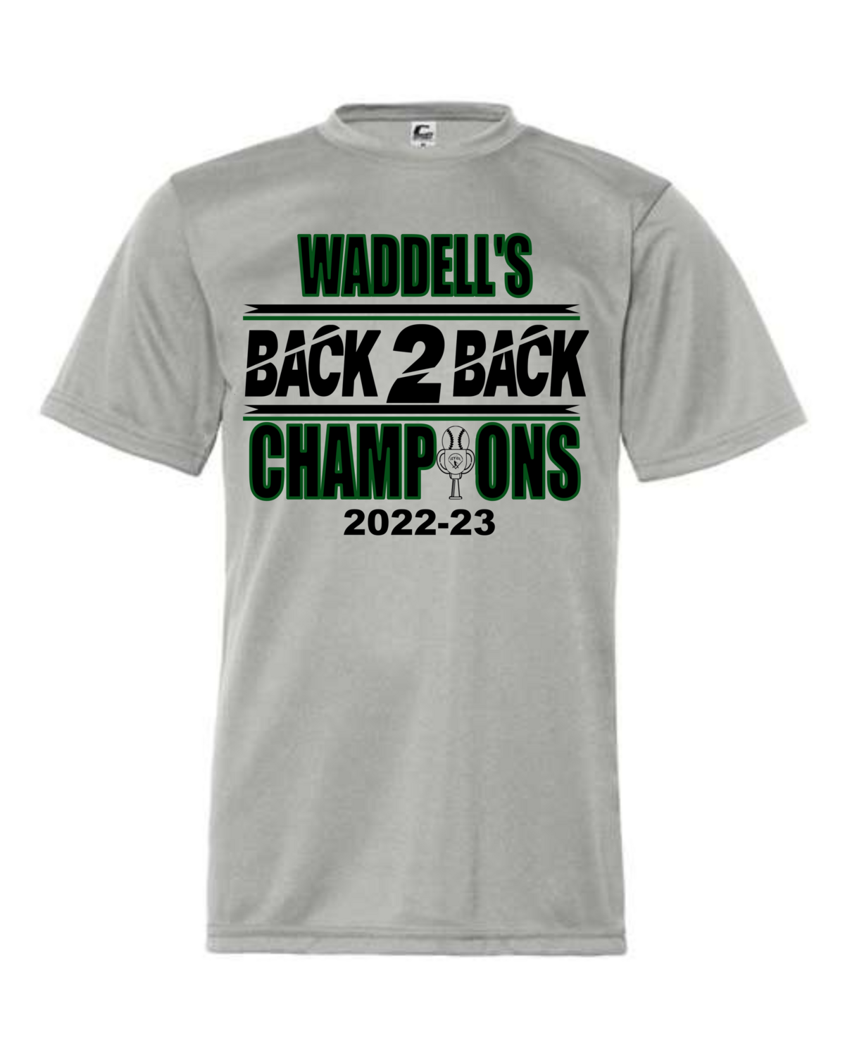 Waddell's Silver Cooling Performance T-Shirt