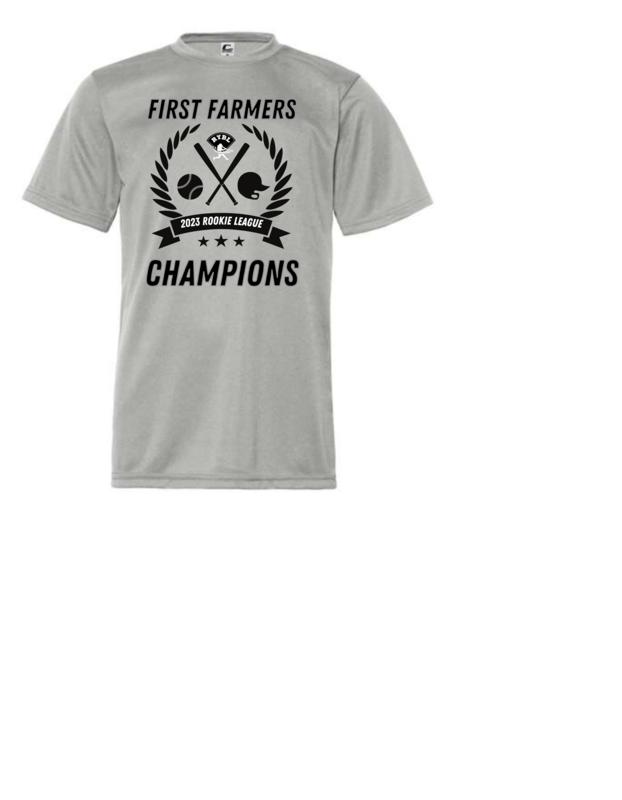 First Farmers Silver Cooling Performance T-Shirt