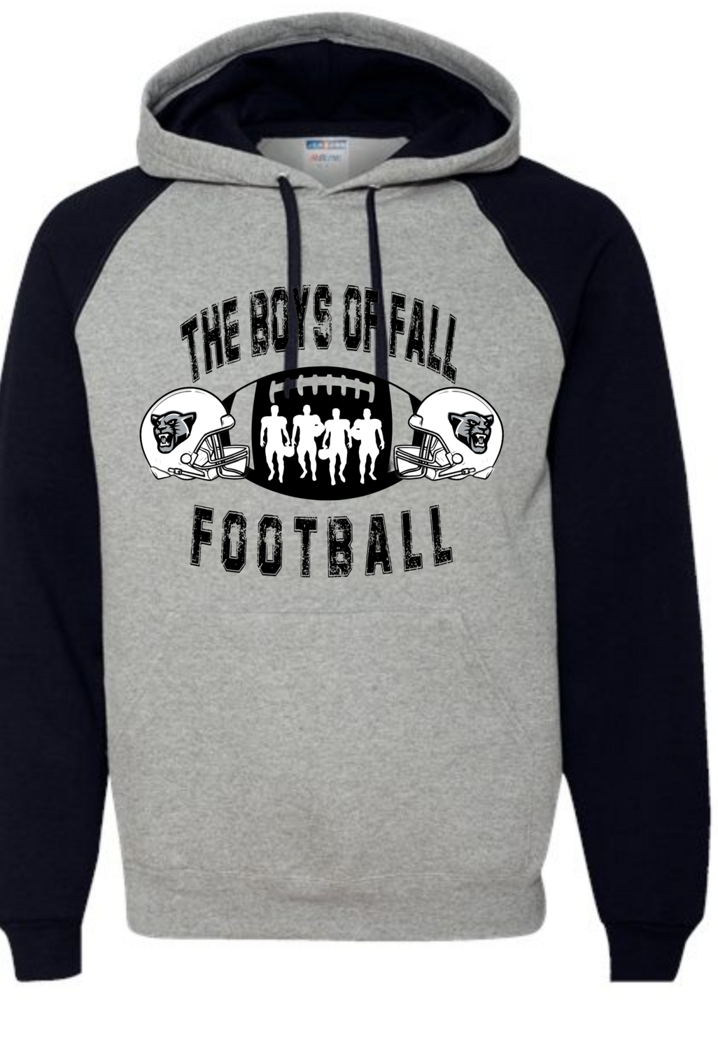 Western Boys of Fall Jerzees Hoodie