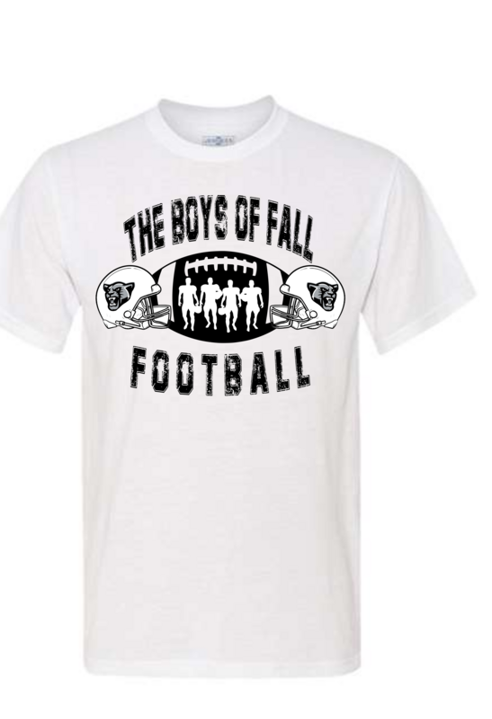 Western Boys of Fall White Tshirt