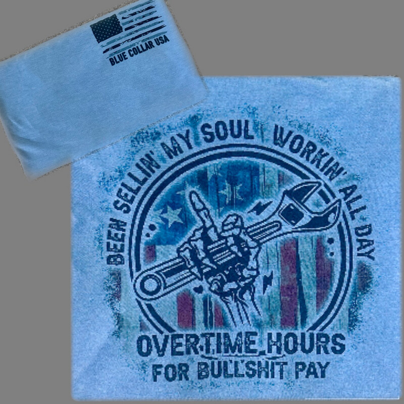 Selling My Soul Blue Tshirt