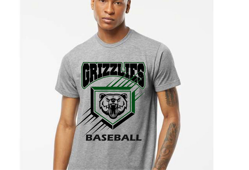 Grizzlies Torn Plate Grey