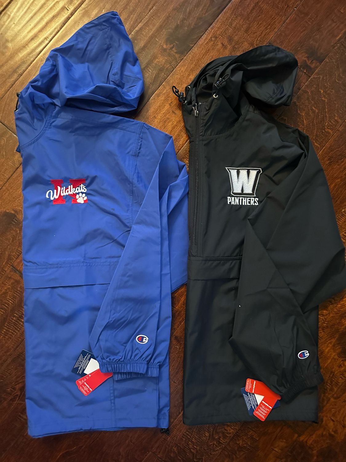 Champion Quarter-zip Hooded Jacket With Logo