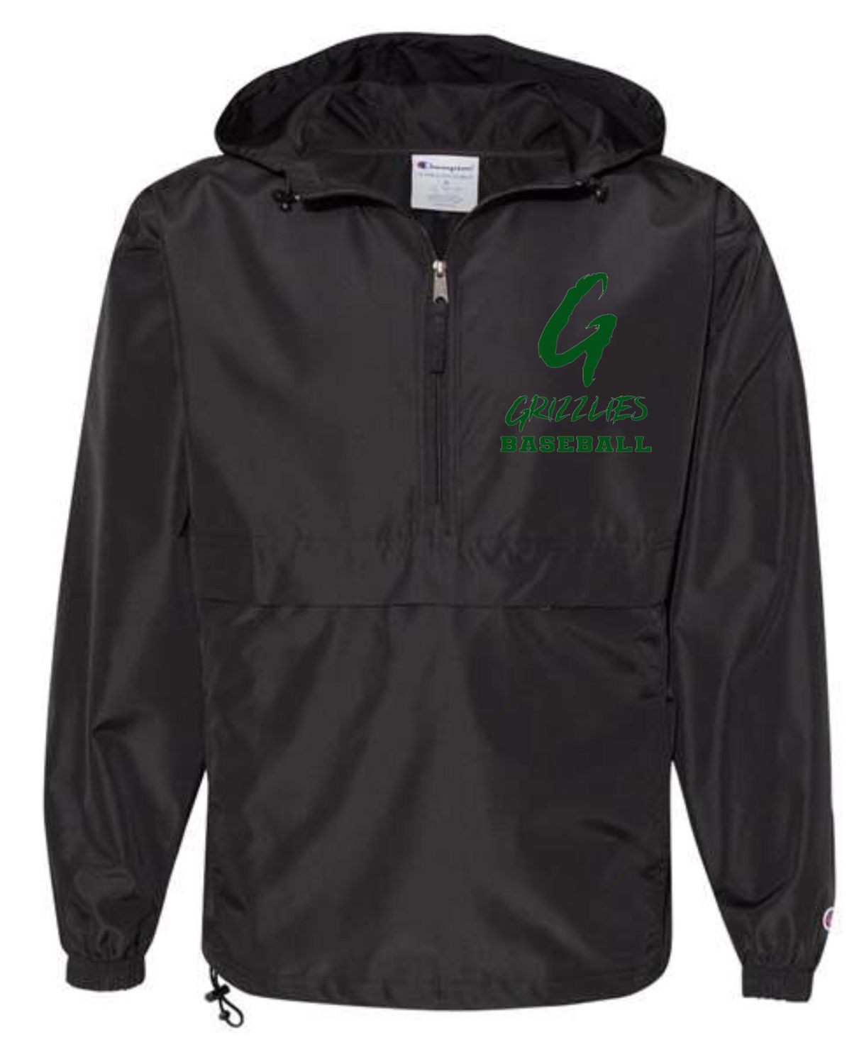 Grizzlies Champion Quarter-zip Hooded Jacket