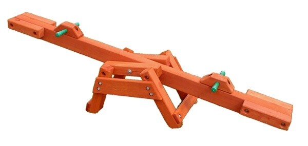 Wooden See-saw