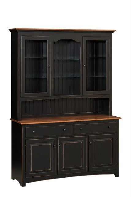 Shaker Hutch with Open Center