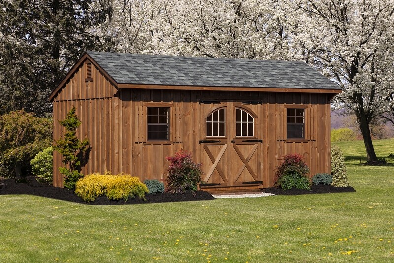 Board and Batten Quaker Shed