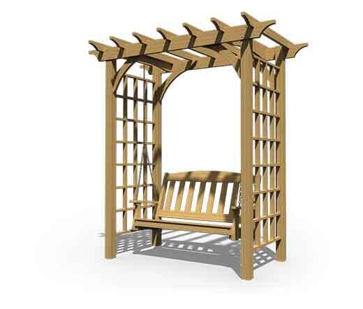 Canterbury Swing Arbor