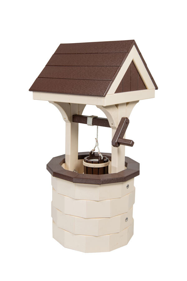 Poly Wishing Wells, Size: Small  19"W x 39"H, Material: Standard