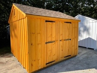 10' x 10' Board and Batten Cape shed - sale $5,589.00