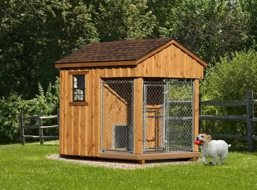 Traditional Dog Kennel – Store – Skip's Outdoor Accents