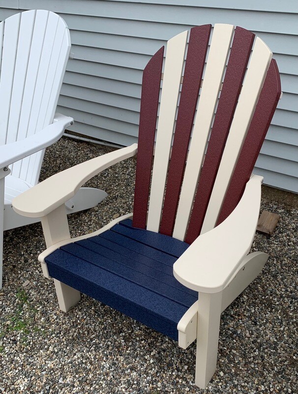 Patriotic Themed Limited Edition Adirondack Chair - $450.00