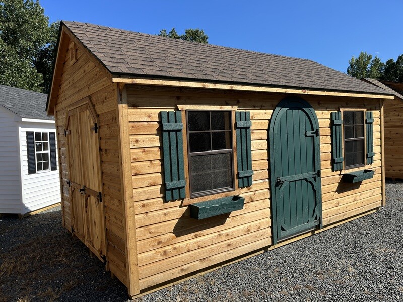 10 x 16 Cedar Country Cottage - SALE:$8644