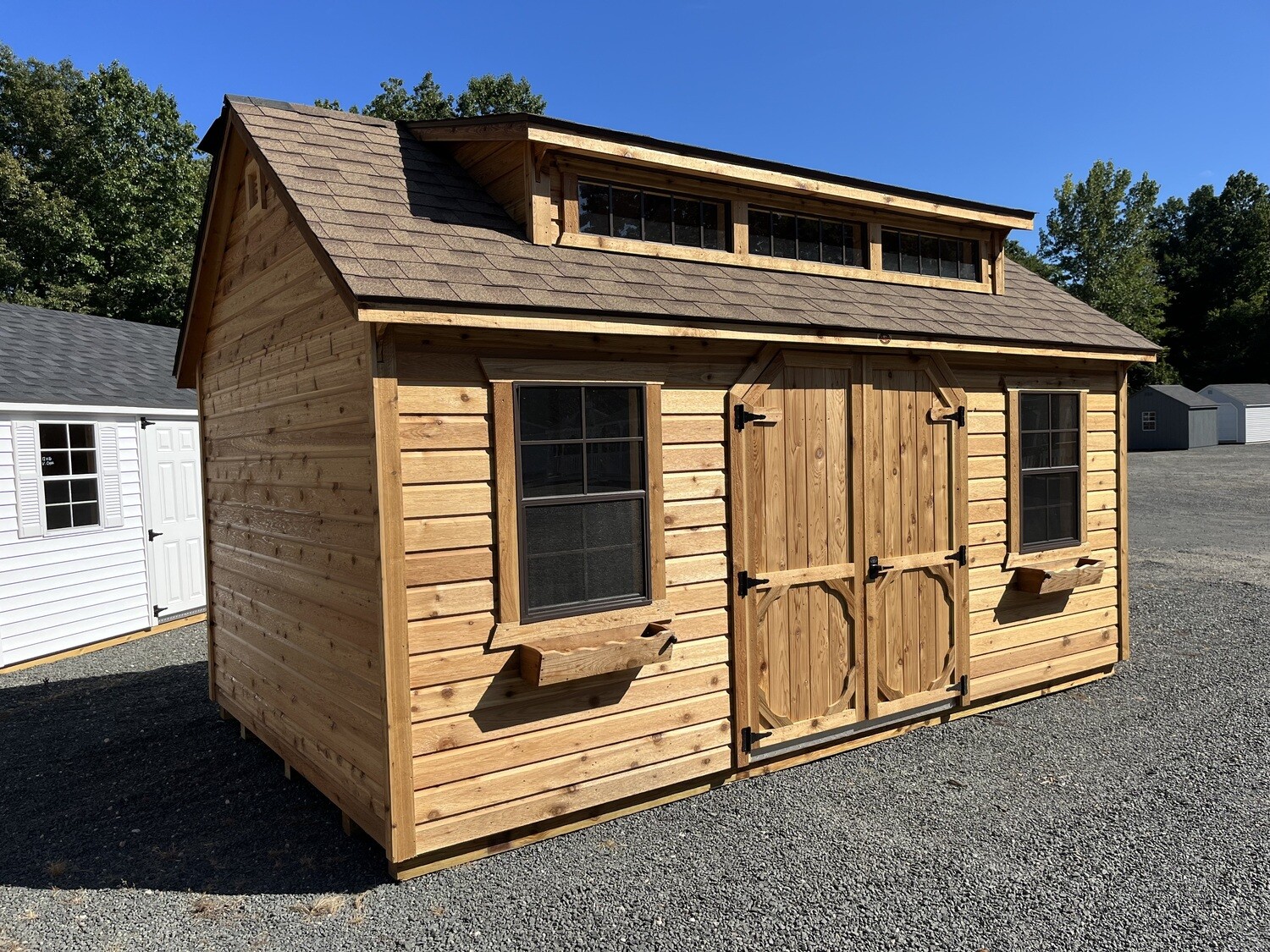 10 x 16 Cedar Cottage Dormer - SALE: $9350