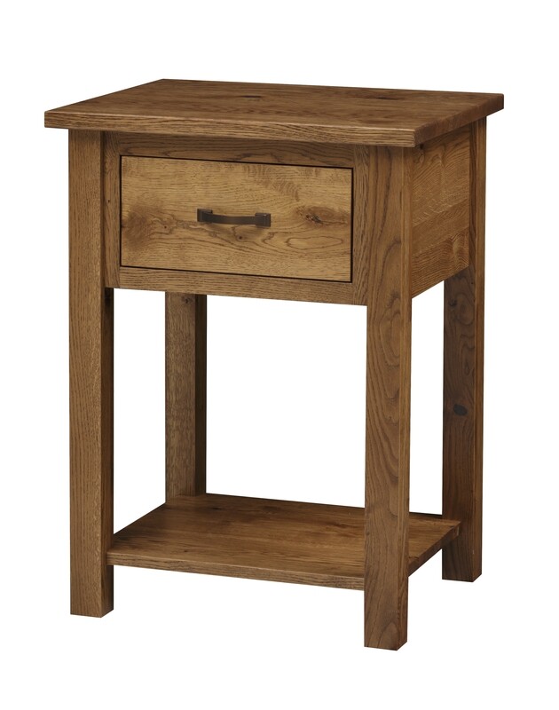 Heirloom Mission 1 Drawer Table Night Stand