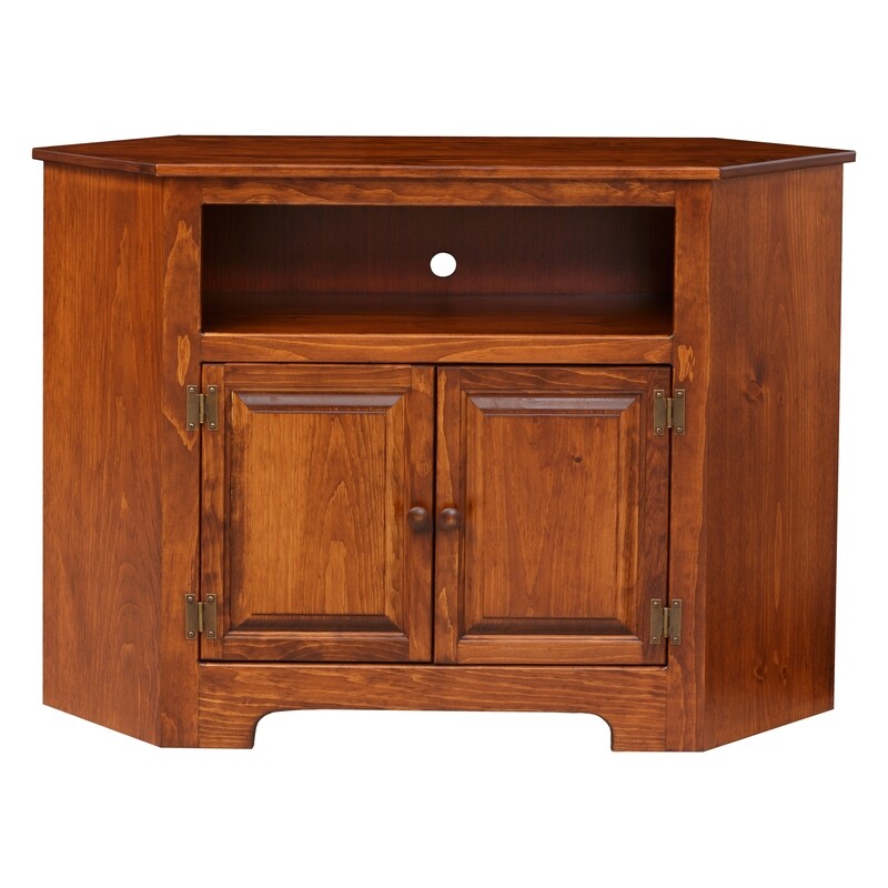 2 Door Corner Plasma w/ Wood