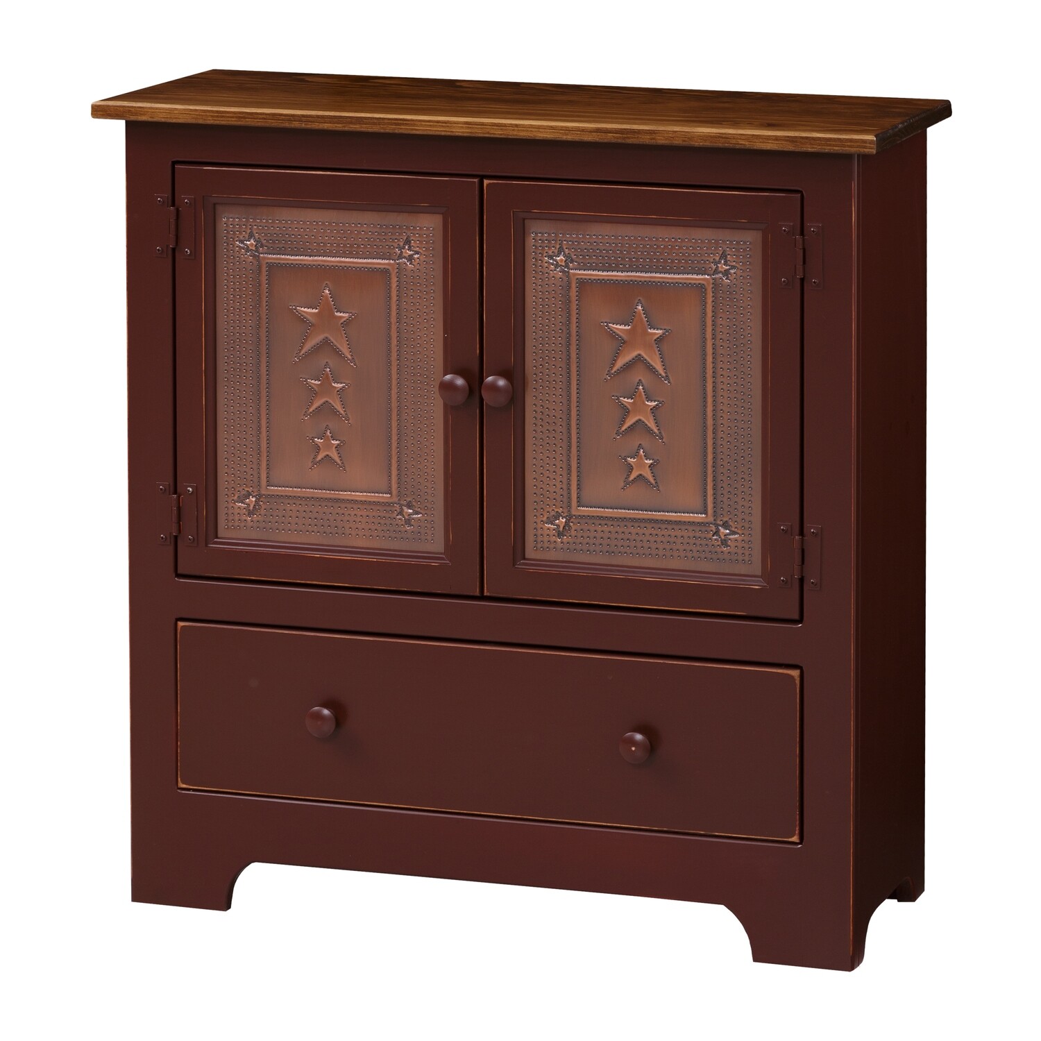 Double Hall Cabinet w/ Drawer