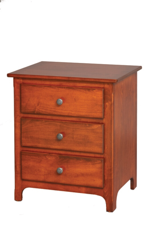 Plymouth 3 Drawer Night Stand
