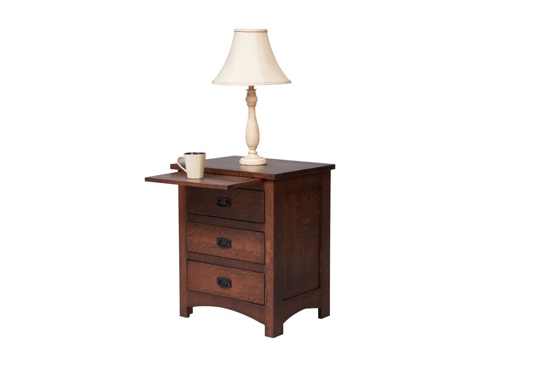 Mission 3 Drawer Night Stand