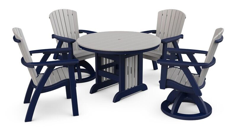 Regal Round Patio Table,  5 Piece Set - Starting at $2,199.00