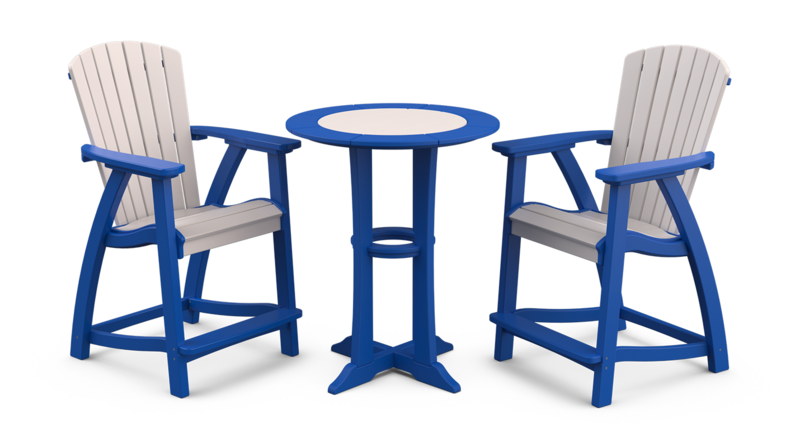 Regal Bistro Patio Table,  3 Piece Set - Starting at $1,389.00