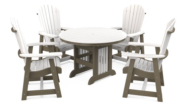 Empress Round Patio Table,  5 Piece Set - Starting at $2,179.00