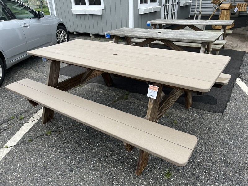 Poly Top Picnic Table - SALE:$350